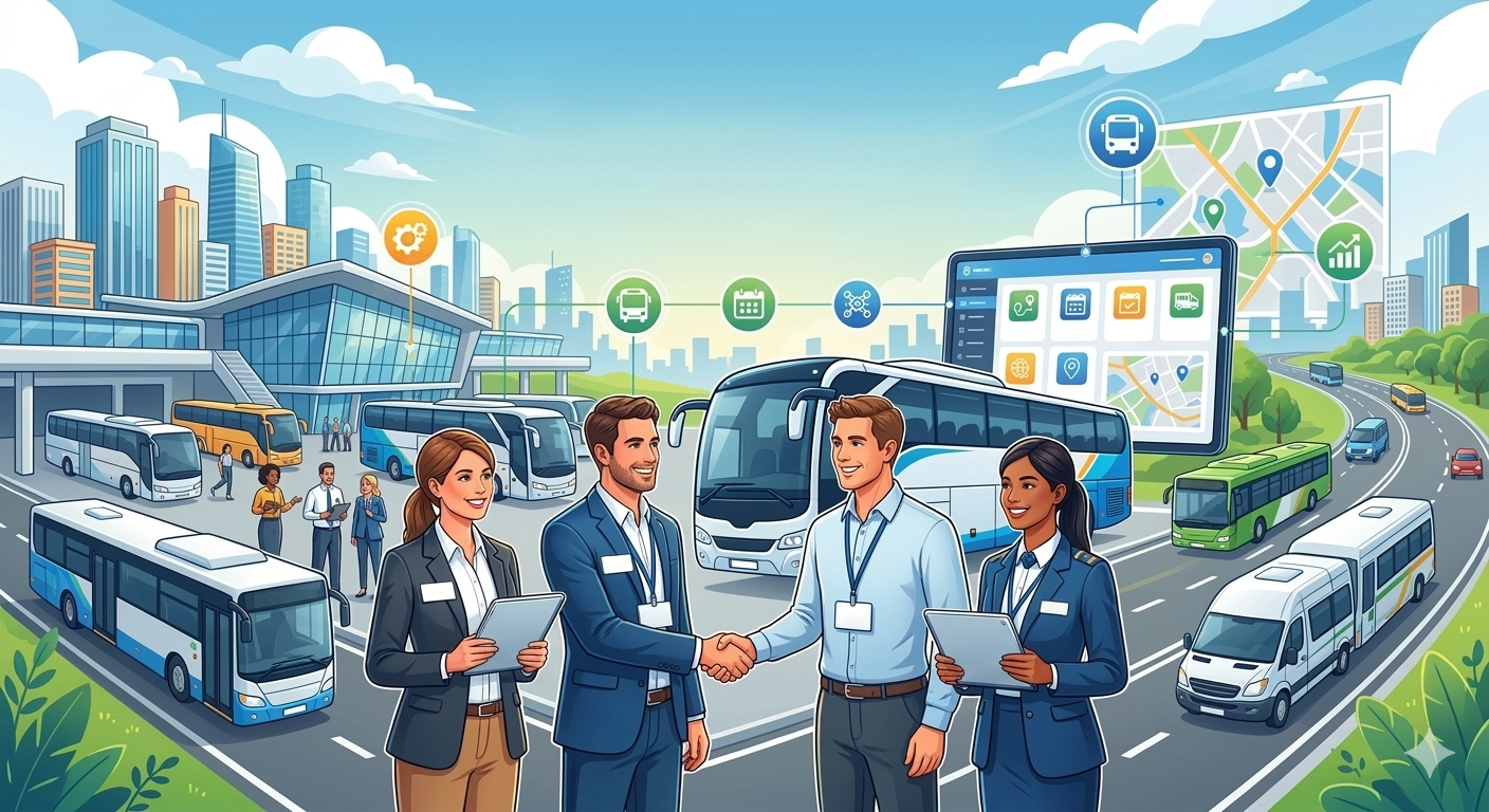 Bus transport management platform